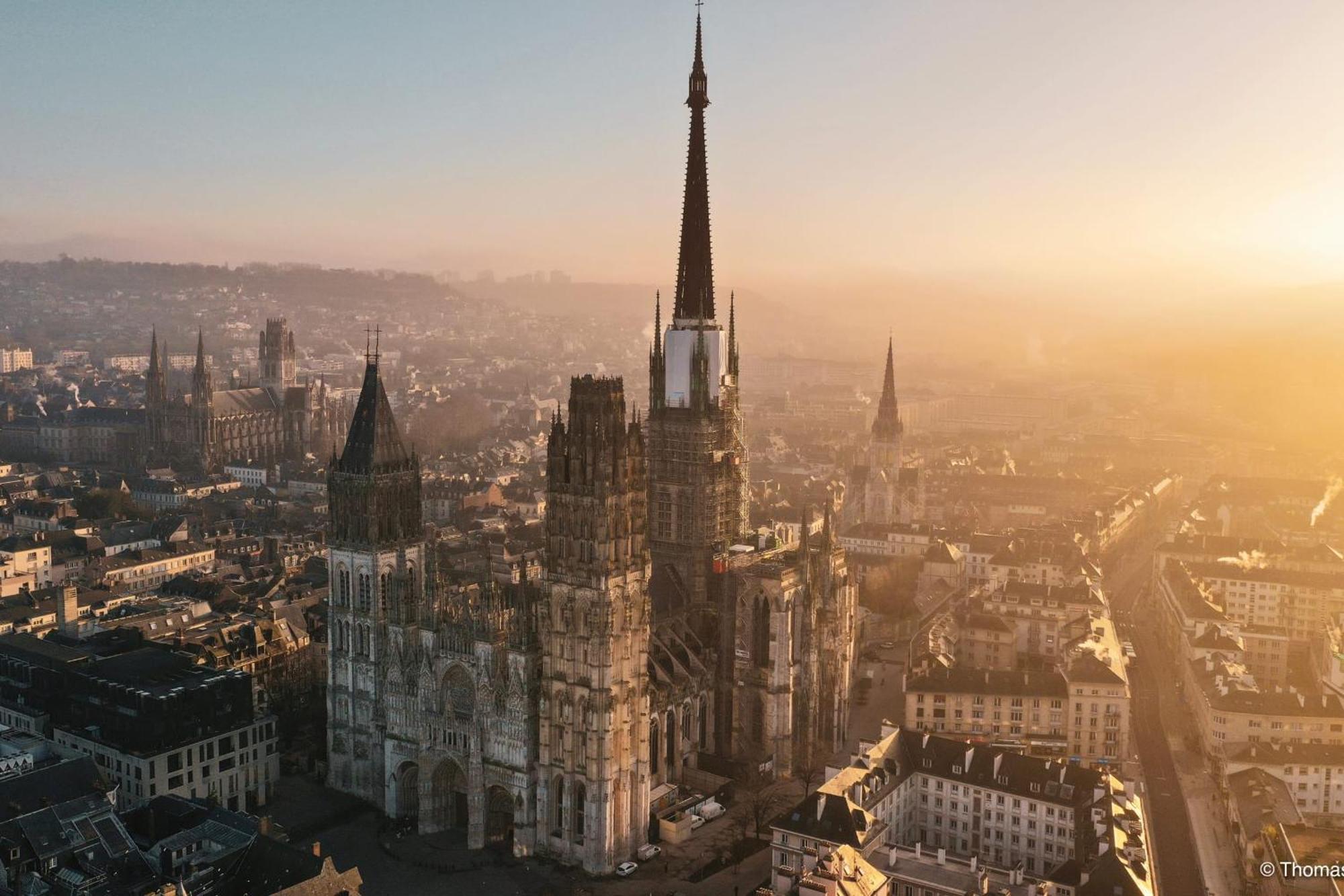 Armand Superbe F4 Centre Rouen Vue Incroyable ! Apartment ภายนอก รูปภาพ